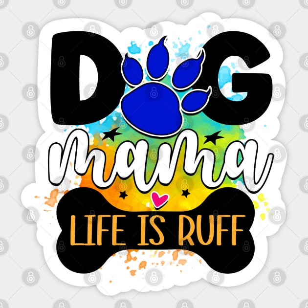 Pawsitively Hilarious: A Shirt for Dog Lovers Sticker by Steve